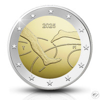 Suomi 2 € 2025 Suomi-Ruotsi-maaottelu 100 vuotta