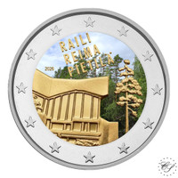 Suomi 2 € 2026 Raili & Reima Pietilä, väritetty (#2)