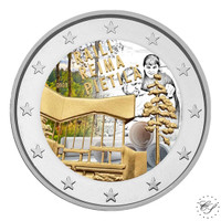 Suomi 2 € 2026 Raili & Reima Pietilä, väritetty (#5)