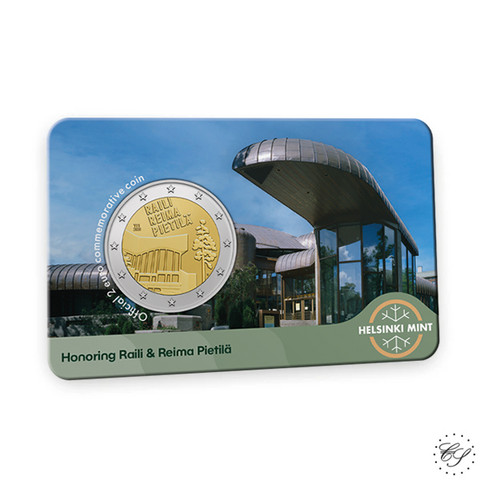 Suomi 2 € 2026 Raili & Reima Pietilä, BU coincard EN