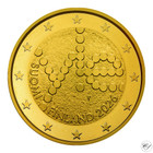Suomi 2 € 2026 Yleisradio 100 vuotta, kullattu