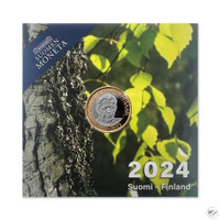 Suomi 5 € 2024 Suomen Presidentit - Ahtisaari, numeroitu