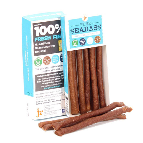 JR Pet Meat Sticks Seabass – Meriahven lihatikut 50g