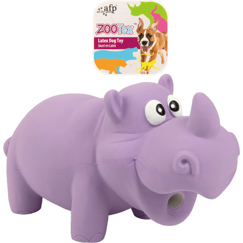 AFP ZooTex Reginald the Rhino lateksilelu