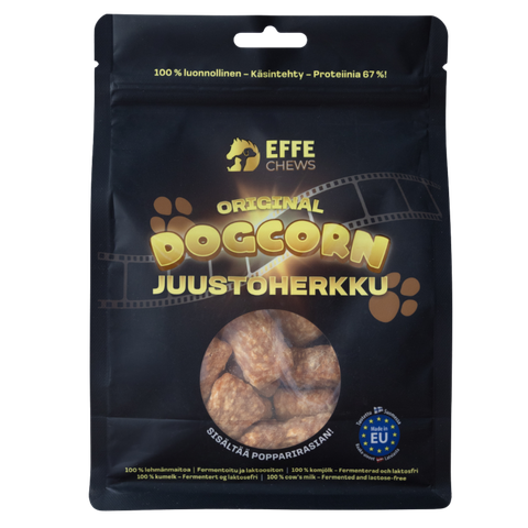 Effe Chews Dogcorn Juustoherkku 100 g