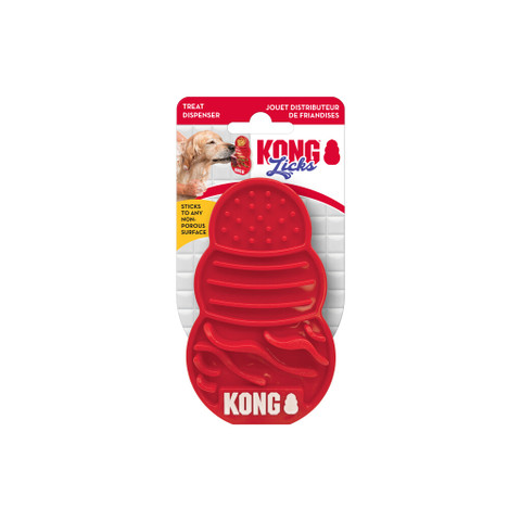 KONG Licks Treat Dispenser Nuolumatto imukupeilla, S