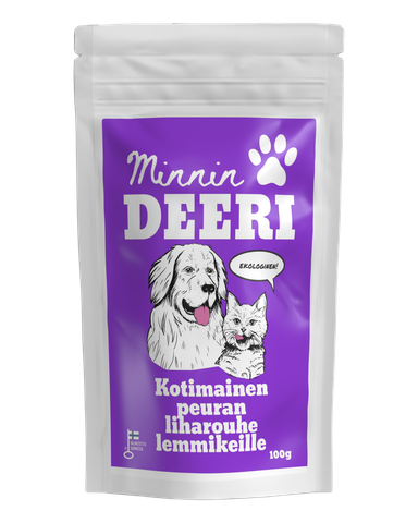 Minnin Deeri - peuran kuivaliha 100g 