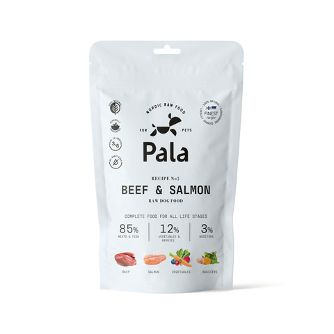 Pala Resepti # 3 Nauta ja lohi - 100 g