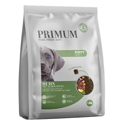 Primum Soft Puppy Kana & peruna, 1,5 kg