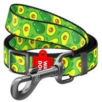 Waudog säädettävä nylontalutin Avocado, 20 mm, 152-183 cm