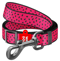 Waudog säädettävä nylontalutin Watermelon, 15 mm, 152-183 cm