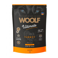 Woolf Ultimate Turkey - Kalkkuna puolikostea ruoka 1 kg