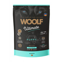 Woolf Ultimate Puppy - Puolikostea ruoka pennuille 1 kg