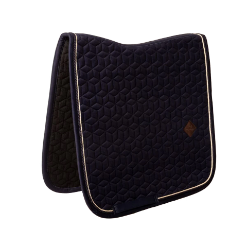 Kentucky Velvet koulusatulahuopa, dark navy