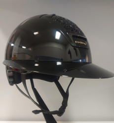 Freejump Voronoï glossy ratsastuskypärä, ilman ohimosuojaa