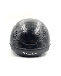 Samshield Miss Shield Glossy/ Python 2.0 ratsastuskypärä, musta
