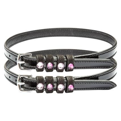 Imperial Riding Pardouz kannusremmit, musta-lila