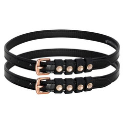 Imperial Riding Pardouz kannusremmit, musta-ruusukulta