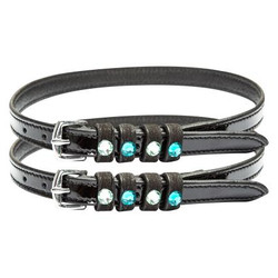 Imperial Riding Pardouz kannusremmit, musta-vihreä