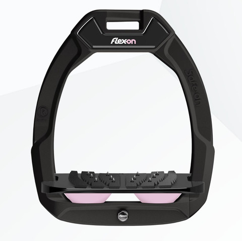 Flex-on Safe-on jalustimet, musta-vaaleanpunainen
