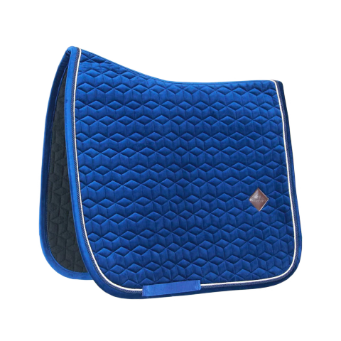 Kentucky Velvet koulusatulahuopa, navy