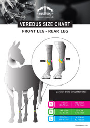 Veredus TR Pro H5 jännesuojat, ruskea