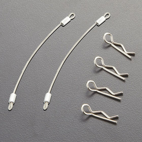 Korisokka 1/10 80mm vaijerilla 4 kpl