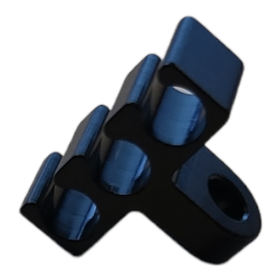 Polttoaineletkujen pidike alu