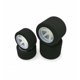 HotRace 1/8 Onroad Tyres Set Front 35/ Rear 37 On Light Rims