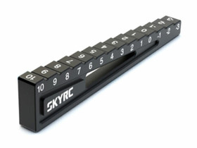 Chassis Droop Gauge 3 to 10MM Black