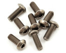 Brilliant Hex. buttonhead screw titanium M3x10 (8)