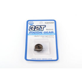 Hiro Seiko Hard Coated Alum. Pinion Gear (MoS2) DP64 32T