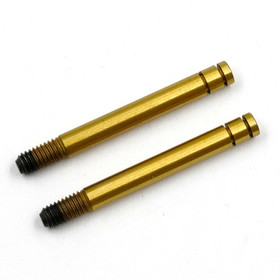 Yeah Racing Titanium Coated Shock Shaft 55mm Shoch Gear 2pcs.