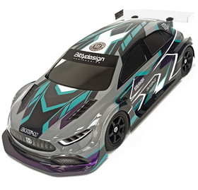 Bittydesign CA45 1:10 M-Chassis Clear Body 0,7mm