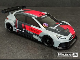Bittydesign HIBERYA 1:10 M-Chassis Clear Body