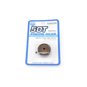 Hiro Seiko Hard Coated Alum. Pinion Gear (MoS2) DP64-50T