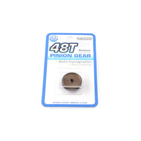 Hiro Seiko Hard Coated Alum. Pinion Gear (MoS2) DP64-48T