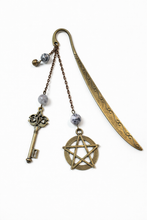 Antiikki pronssinen kirjanmerkki, Kuviollinen	