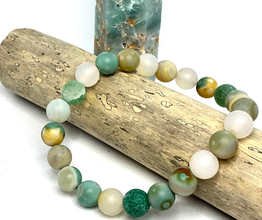 Akaatti Kivirannekoru 17 cm