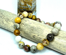 Akaatti Kivirannekoru 17 cm	