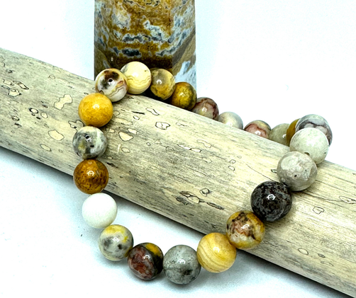 Akaatti Kivirannekoru 17 cm	