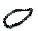 Lumihiutale Obsidiani Kivirannekoru 17 cm	