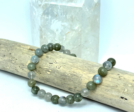 Labradoriitti Kivirannekoru 18 cm	 