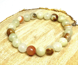 Akaatti Kivirannekoru 17 cm	