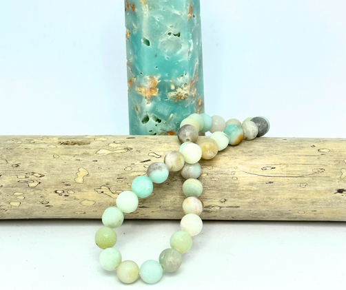 Amatsoniitti Kivirannekoru 17 cm	