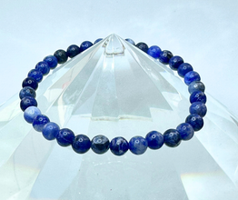 Blue jaspis Kivirannekoru 19 cm	