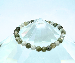 Labradoriitti Kivirannekoru 19 cm	