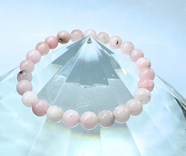 Kirsikankukka Jaspis Kivirannekoru 18 cm	