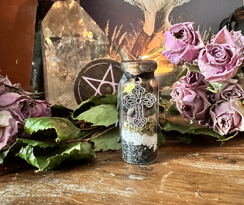 Negatiivisten energioiden karkotus loitsupurkki 