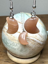 Persikkainen Kuukivi kuukorusetti	